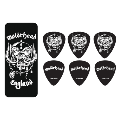 Motörhead Warpig Pick Tin by Dunlop | 6 Plectrums in Collectors Tin