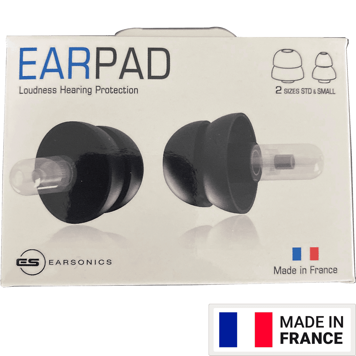 EARSONICS EARPAD Earprotection with LIC-technology | Included Case and Neck Strap