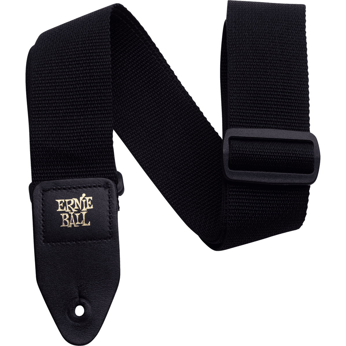 Black Polypro Guitar/Bass Strap by Ernie Ball | PO4037