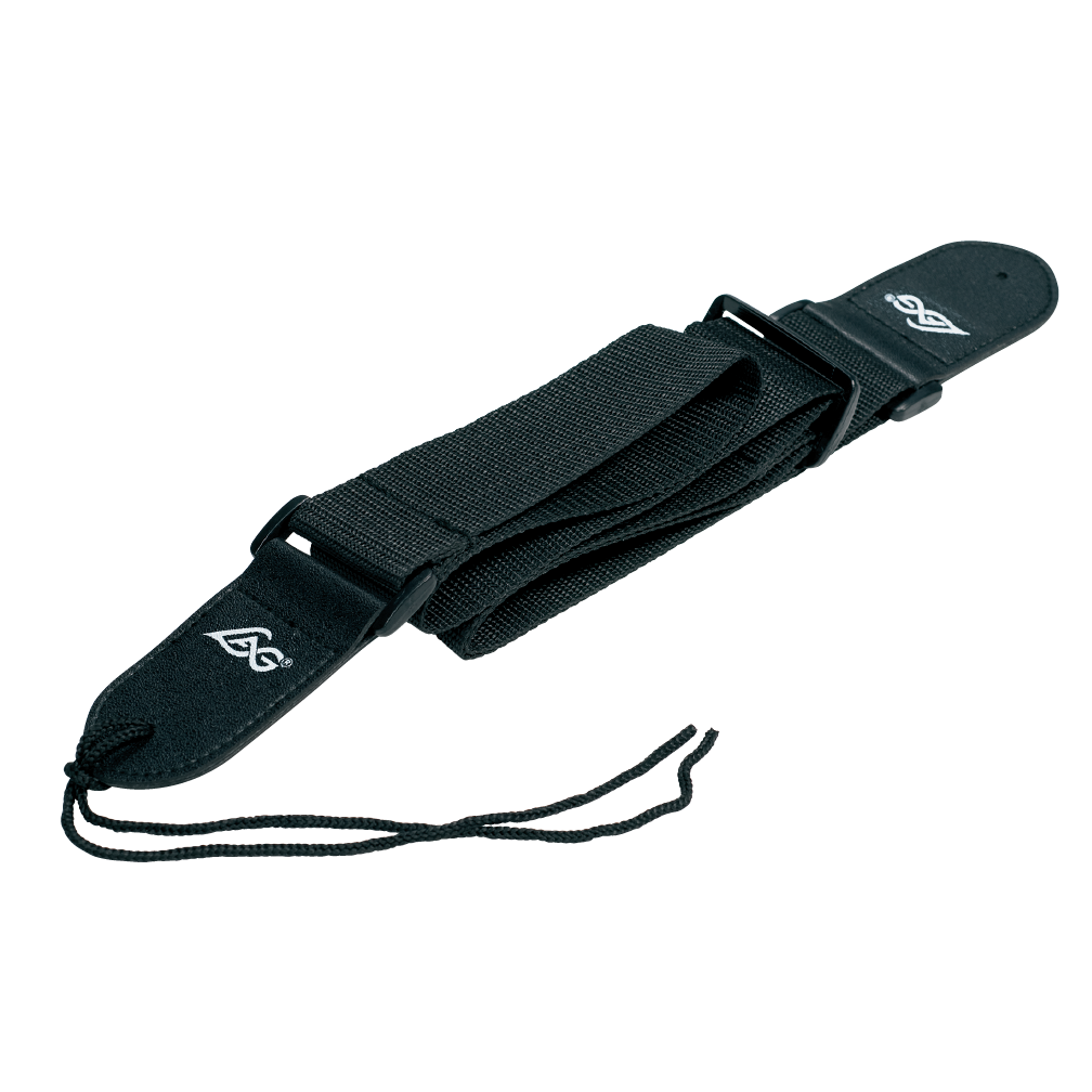 Black Guitar Strap by Lag | Suitable for Classical, Acoustic and Electric Guitars