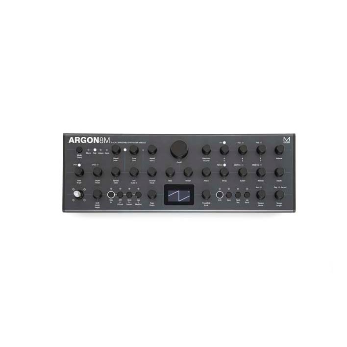 ARGON8M by Modal Electronics | 8-Voice rack Wavetable Synthesiser with included software