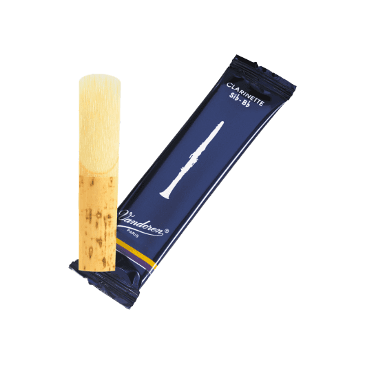 Vandoren 2 Classic Blue Bb Clarinet Reed | Strength 2 | Single Traditional Reed