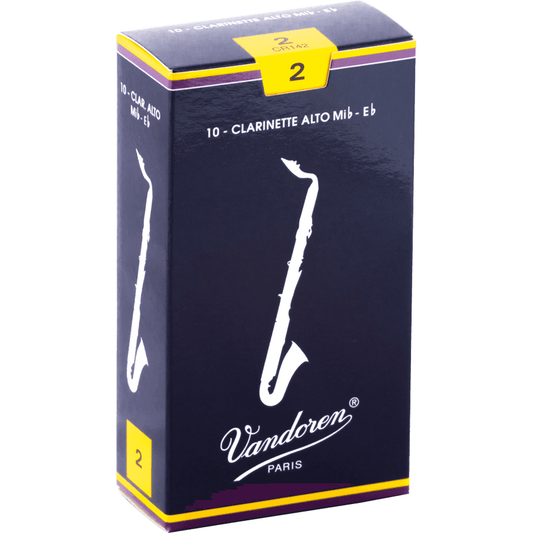​Vandoren Traditional Eb Alto Clarinet Reed 2 | Single Reed
