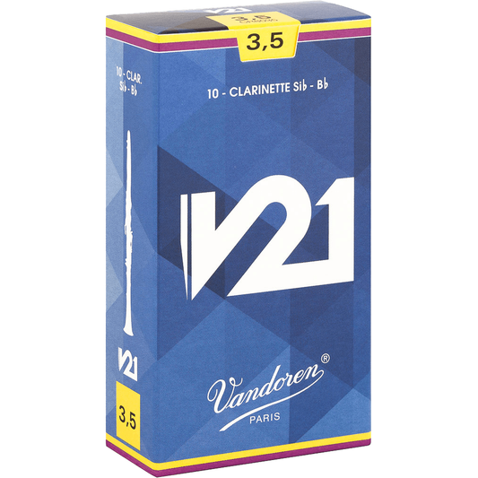 Vandoren V21 Clarinet Reed 3.5 | Single Reed