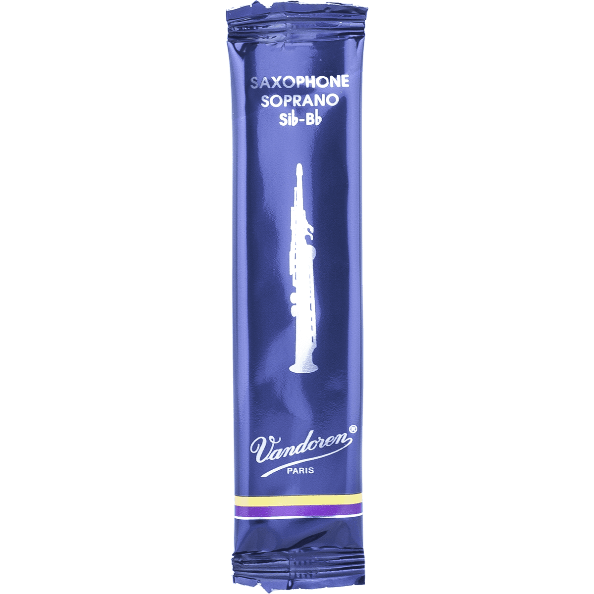 Vandoren Traditional SR203 Soprano Saxophone Reed | Strength 3 | Single Reed