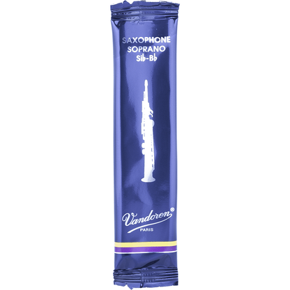 Vandoren Traditional SR203 Soprano Saxophone Reed | Strength 3 | Single Reed