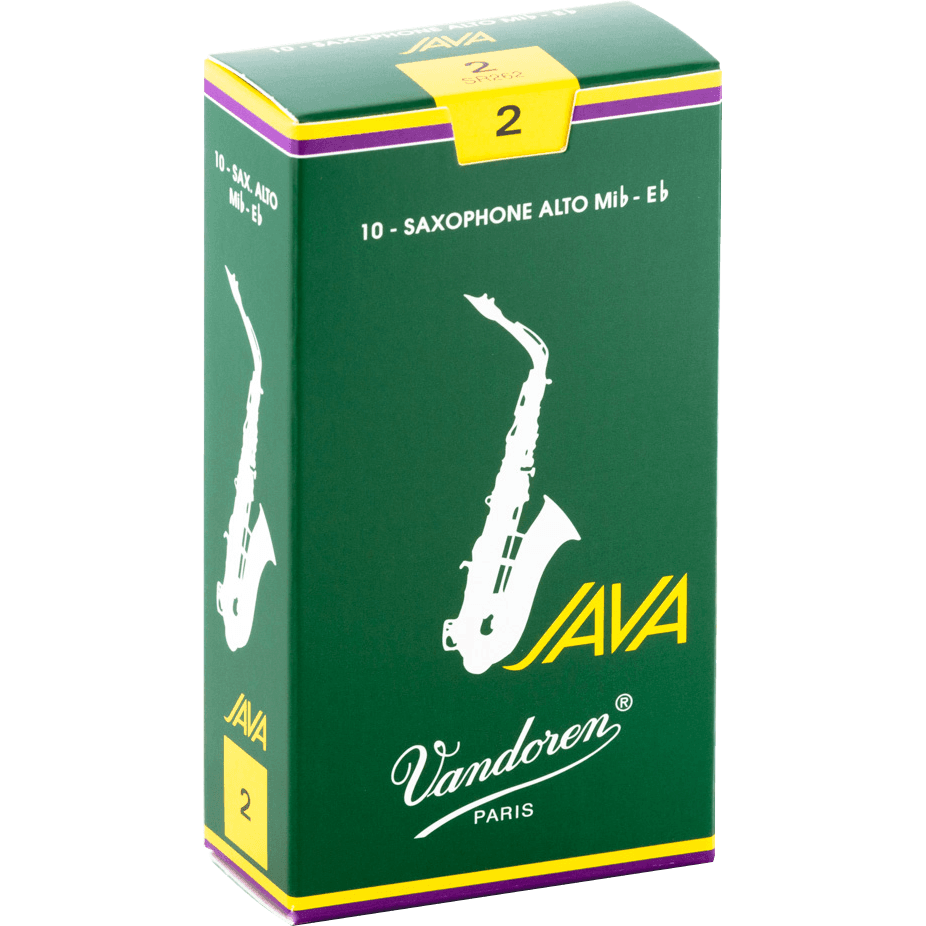 Vandoren 2 Java Alt Saxophone Reed Eb | Single Reed