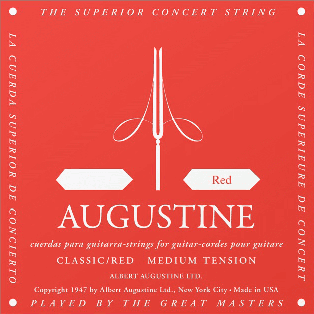Augustine Red Label Classical Guitar String D4-Re