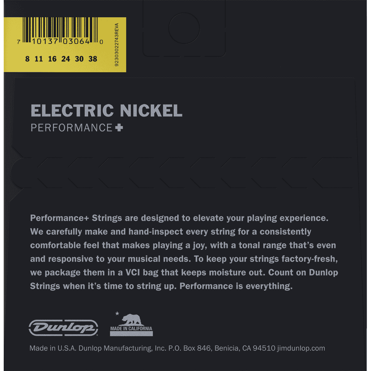 Dunlop 8-38 Electric Guitar Strings