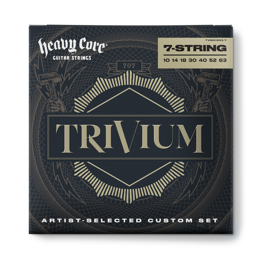 Trivium Signature Electric Guitar Strings 10-63 | 7-String Guitar Set