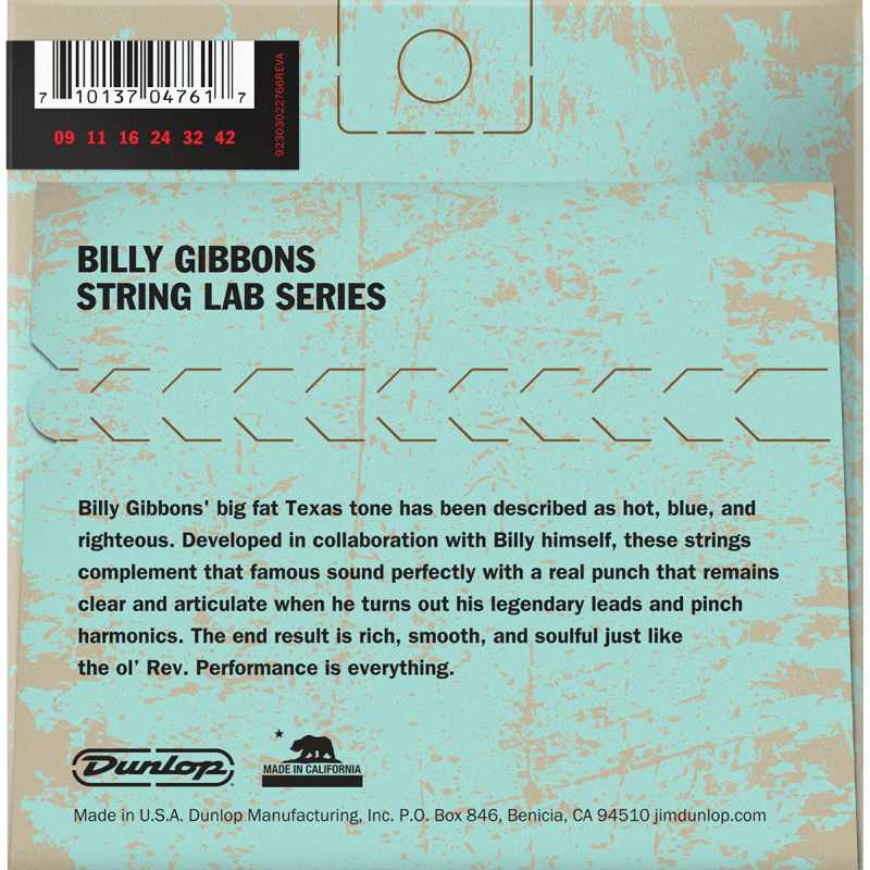 Rev. Willy's Lottery - Medium Light 9-42 Electric guitar strings | Dunlop | CDU RWN0942