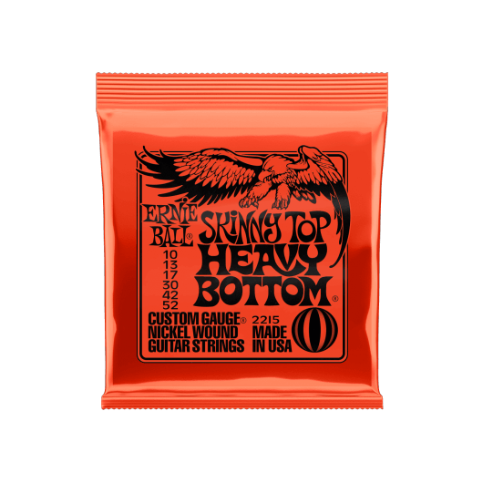 Ernie Ball Slinky Top Heavy Bottom 2215 Guitar Strings | 10 - 52 | Nickel Wound