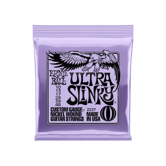 Ernie Ball Ultra Slinky 2227 Guitar Strings | 10 - 48 | Nickel Wound