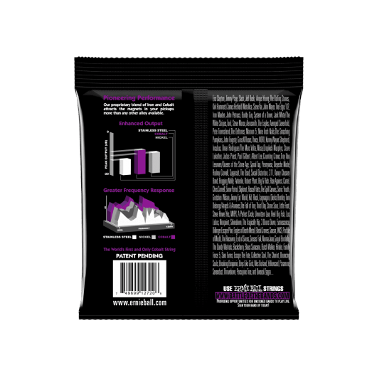 Ernie Ball Power Slinky Cobalt 2720 Guitar Strings | 11 - 48 | Cobalt For High Output