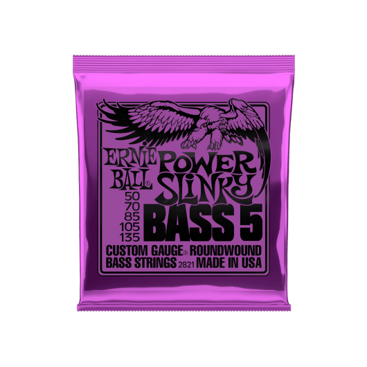 Ernie Ball Power Slinky 2821 Bass 5 Strings | 50 - 135 | Roundwound