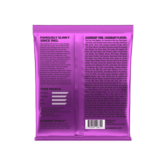 Ernie Ball Power Slinky 2831 Bass Strings | 55 - 110 | Roundwound