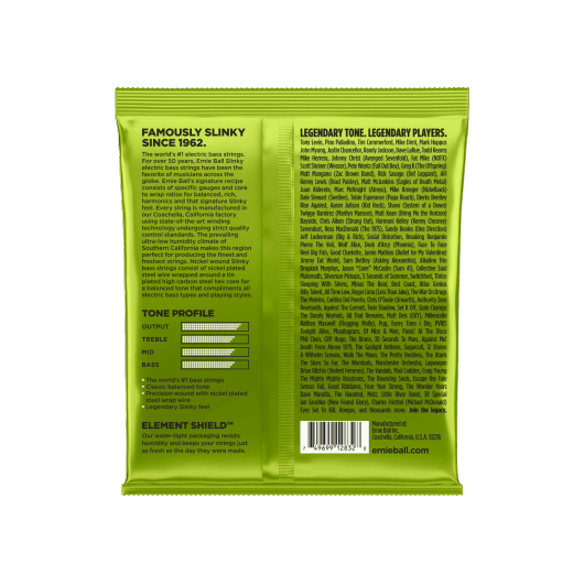 Ernie Ball Regular Slinky 2832 Bass Strings | 50 - 105 | Roundwound