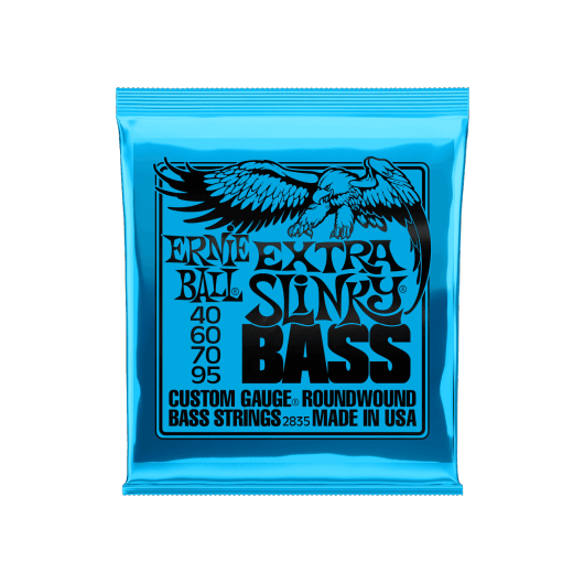 Ernie Ball Extra Slinky 2835 Bass Strings | 40 - 95 | Roundwound