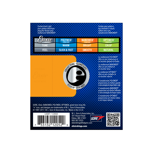 Nanoweb 10 - 46 Electric Guitar Strings | By Elixir