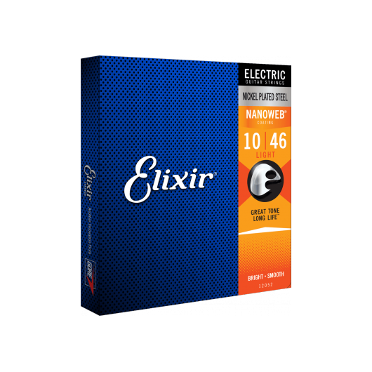 Nanoweb 10 - 46 Electric Guitar Strings | By Elixir