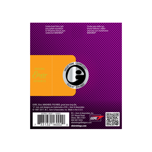 Nanoweb Phosphor Bronze 10-47 Acoustic Guitar Strings | By Elixir