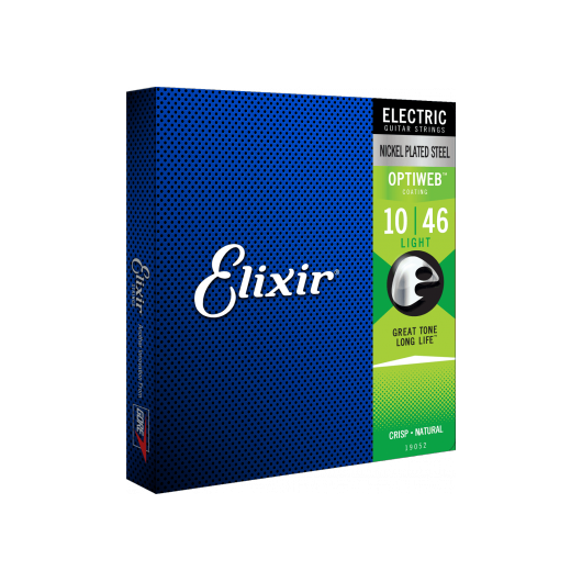 Elixir Light OPTIWEB 10 - 46 Electric Guitar Strings