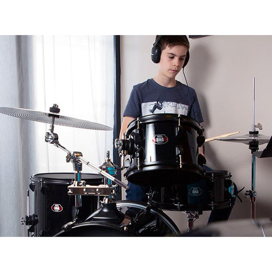 NATAL DNA STEALTH Silent Drum Kit With Mesh Heads And Silent Cymbals | Suitable for Beginners