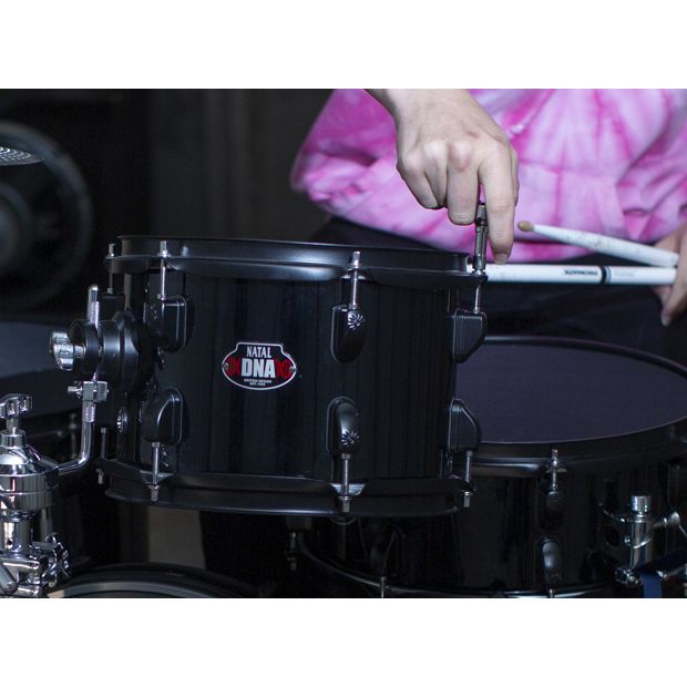 NATAL DNA STEALTH Silent Drum Kit With Mesh Heads And Silent Cymbals | Suitable for Beginners