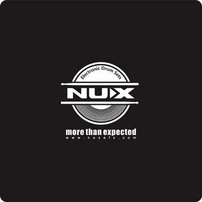 NUX | PNU DRUM-RUG | Black Carpet For Electronic Drum