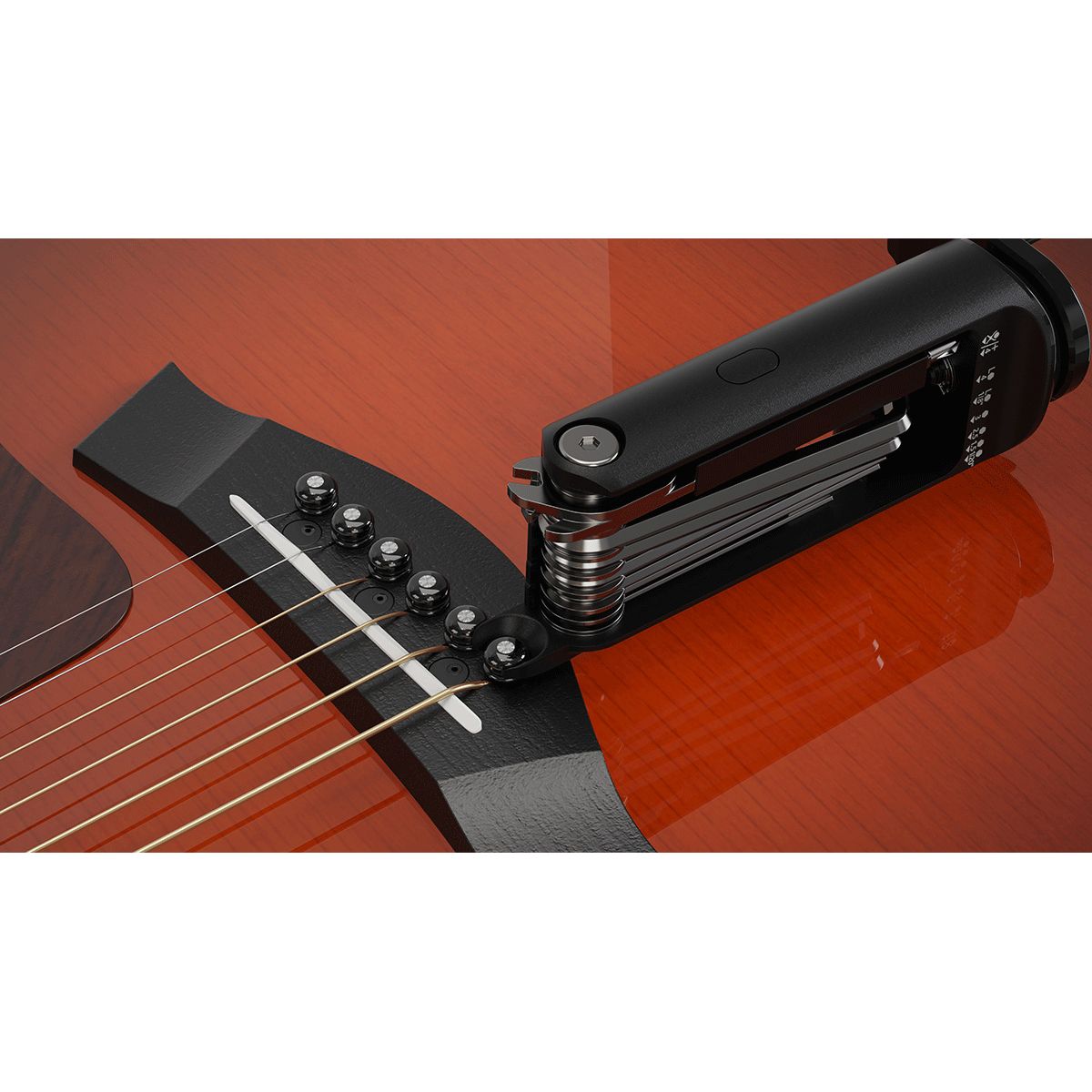 Cherub CGT-1US String Winder | Multifunction Tools for Guitar and Bass