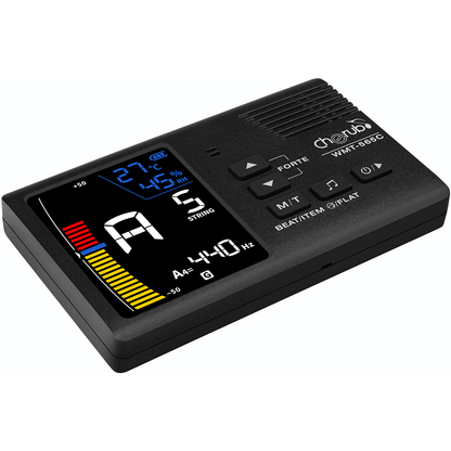Cherub WMT-565C String Instrument Mate | Rechargeable Tuner with Metronome