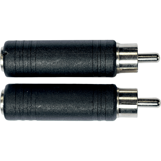 Adapter ECO AD08 by Yellow Cable | RCA male to 6.35mm mono Female jack | 2 pcs