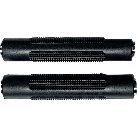 1/4” TRS Female Jack to 1/4” TRS Female Jack by Yellow Cable | Set of 2