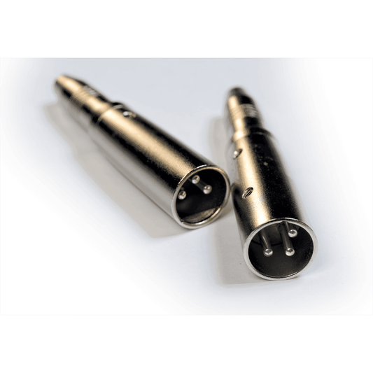 Adapter ECO AD24 by Yellow Cable | XLR Male to Female Stereo jack 6.35mm | 2 pcs