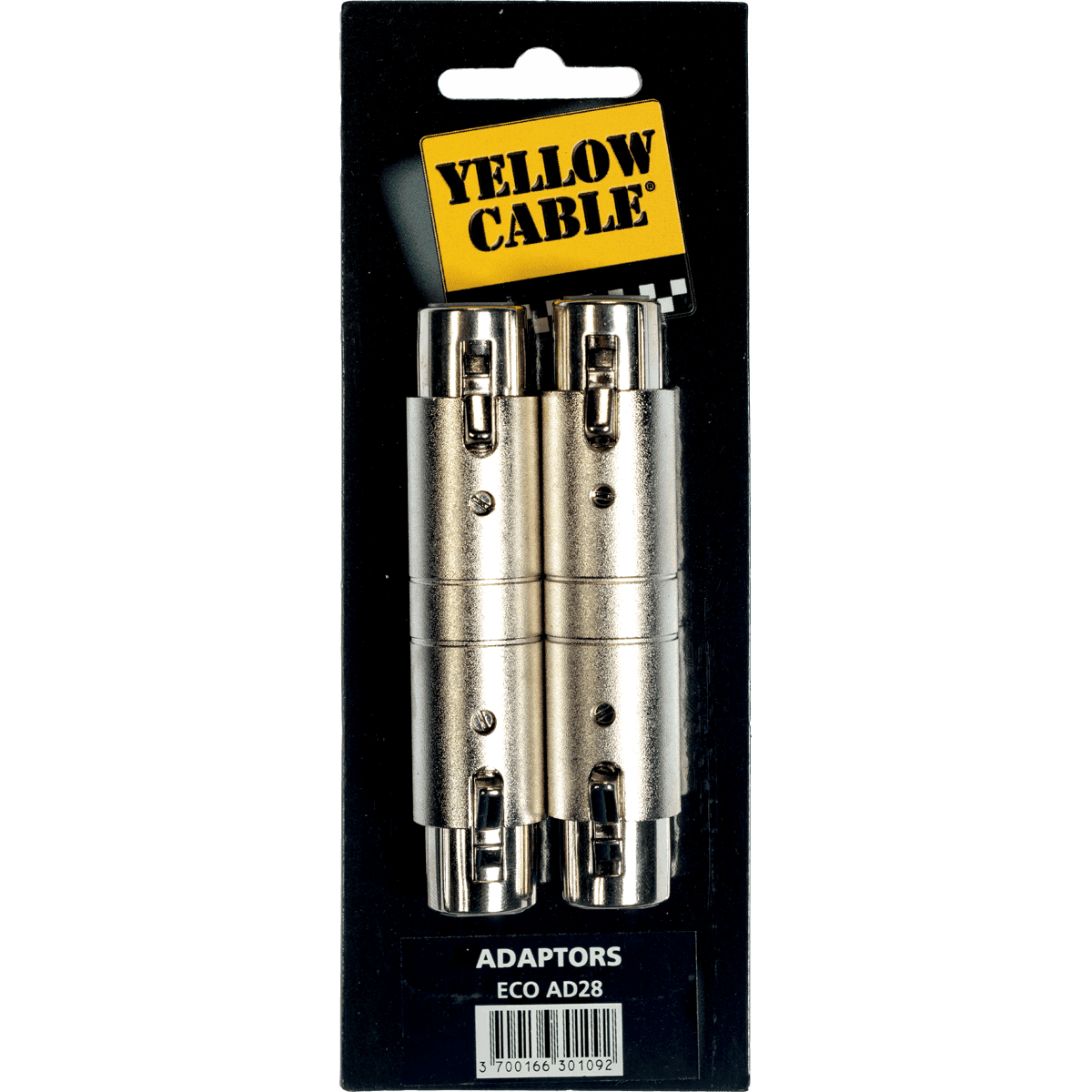 Adapter ECO AD28 by Yellow Cable | XLR Female to XLR Female | 2 pcs