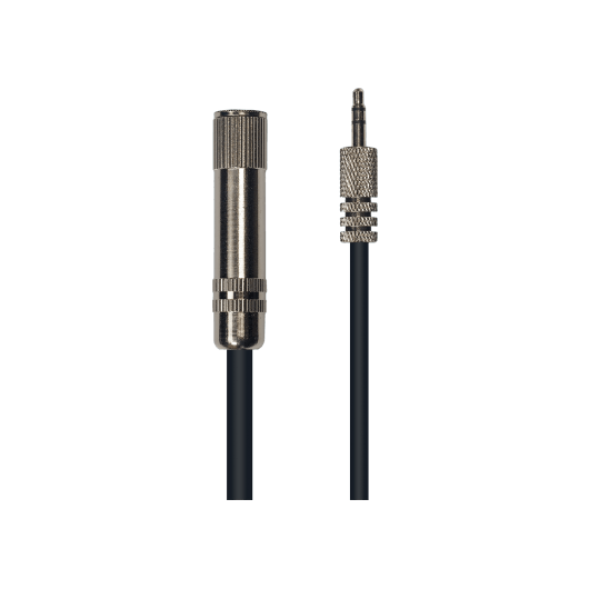 1/4" Female Stereo Jack/3,5mm Stereo Jack 10FT/3M | Audio Cable | By Yellow Cable