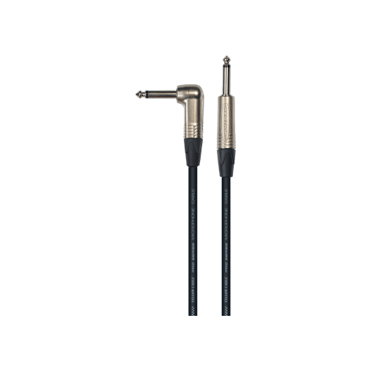 Neutrik Angled Jack/Jack 20FT/6M | Pro Series Instrument Cable | By Yellow Cable