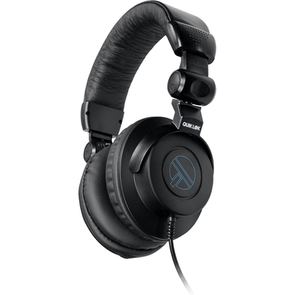 Quik Lok HP10 Closed Studio Headphones | Lightweight with Adjustable Headband | Perfect for Recording, Mixing and Monitoring