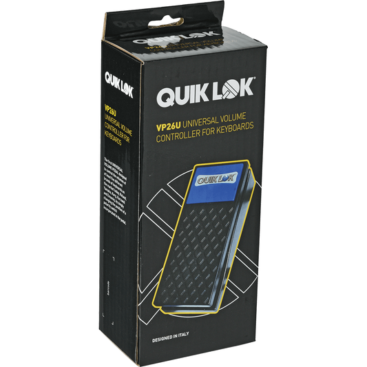 EQL VP26U by QuikLok | Universal Volume Pedal Controller for Keyboards