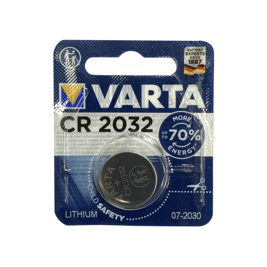 CR2032 3V Coin Battery by Varta | Lithium | Perfect for Guitar Tuners