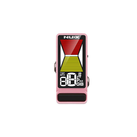 ​Flow Tune by NUX | Tuner Pedal | MNU FLOWTUNE2-PINK | NTU-3