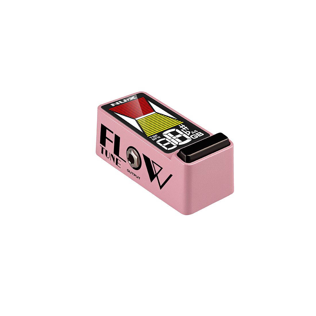 ​Flow Tune by NUX | Tuner Pedal | MNU FLOWTUNE2-PINK | NTU-3