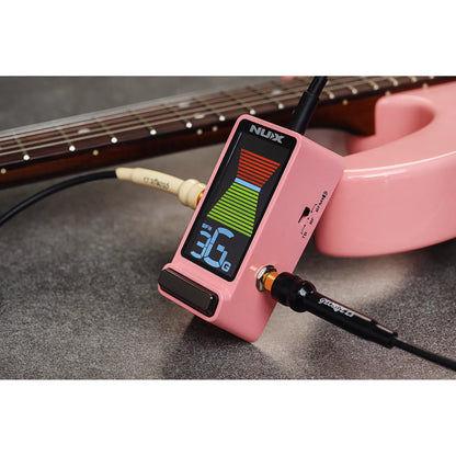 ​Flow Tune by NUX | Tuner Pedal | MNU FLOWTUNE2-PINK | NTU-3