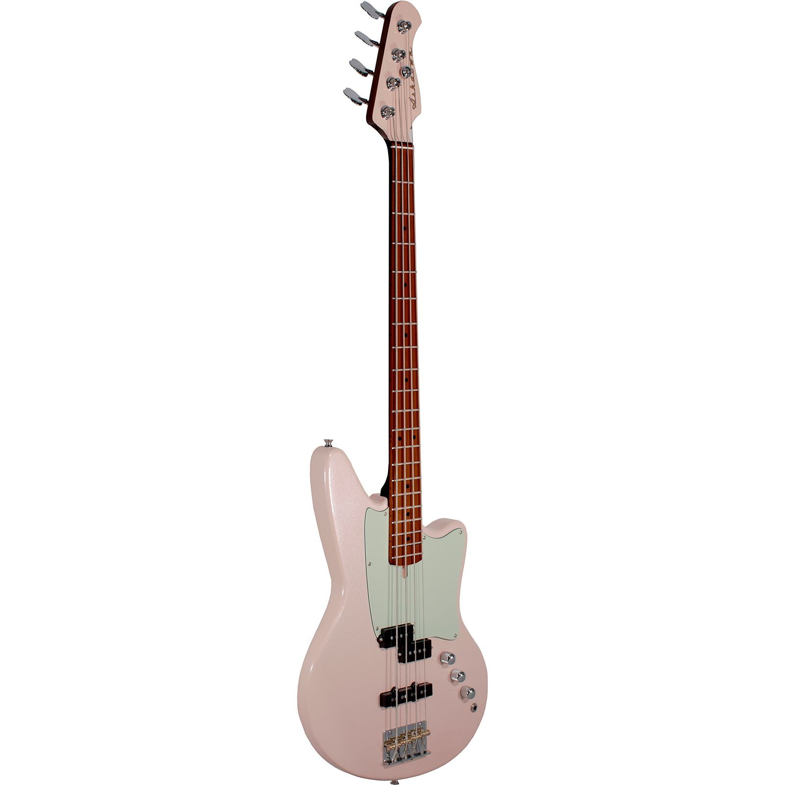 Ashdown Saint Electric Bass Guitar | Roasted Maple Neck | PJ Configuration | Shell Pink