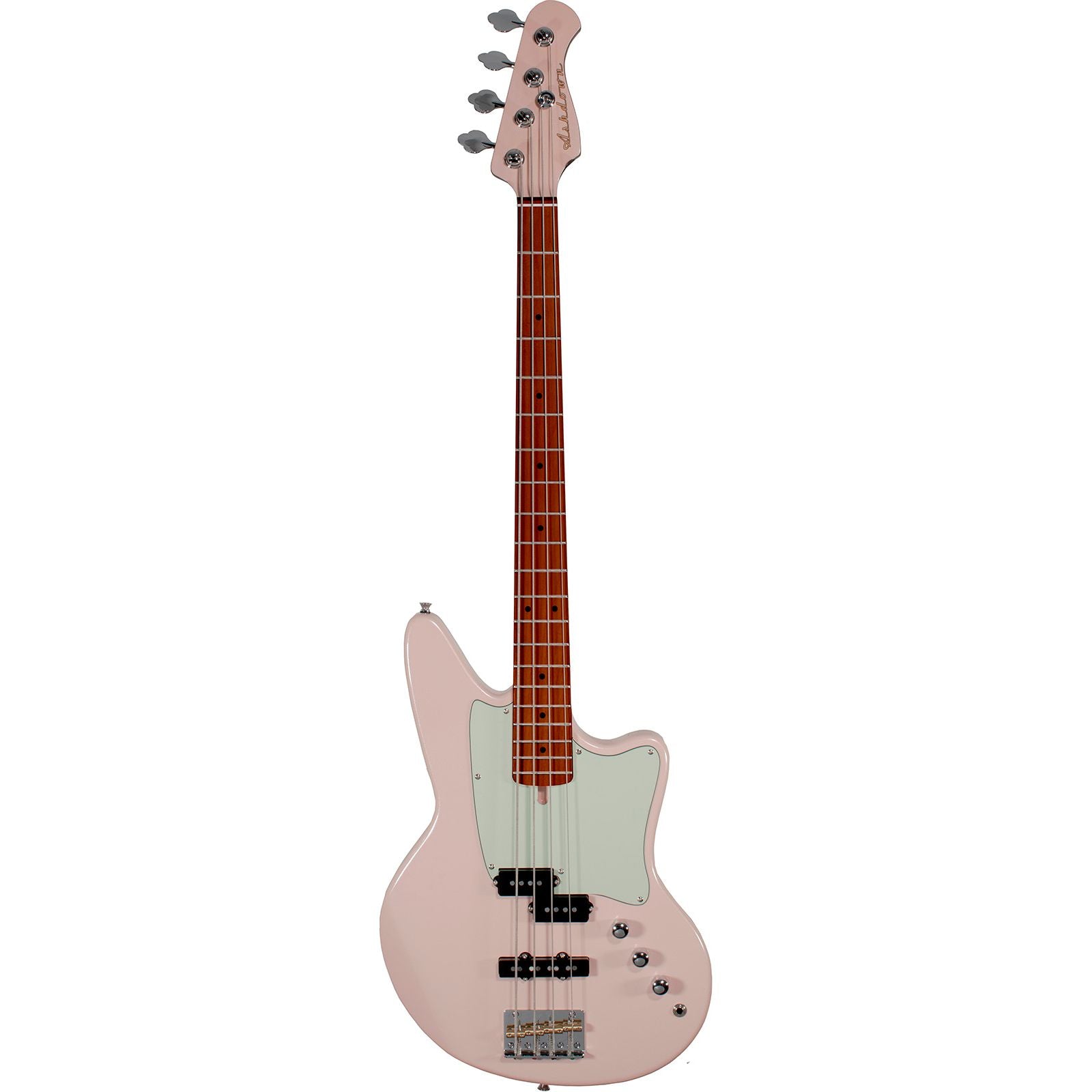 Ashdown Saint Electric Bass Guitar | Roasted Maple Neck | PJ Configuration | Shell Pink