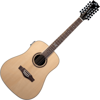 12 String NXT D100CWE by Eko | Dreadnought | Eko G03 Preamp With Volume and Tone Control | Natural