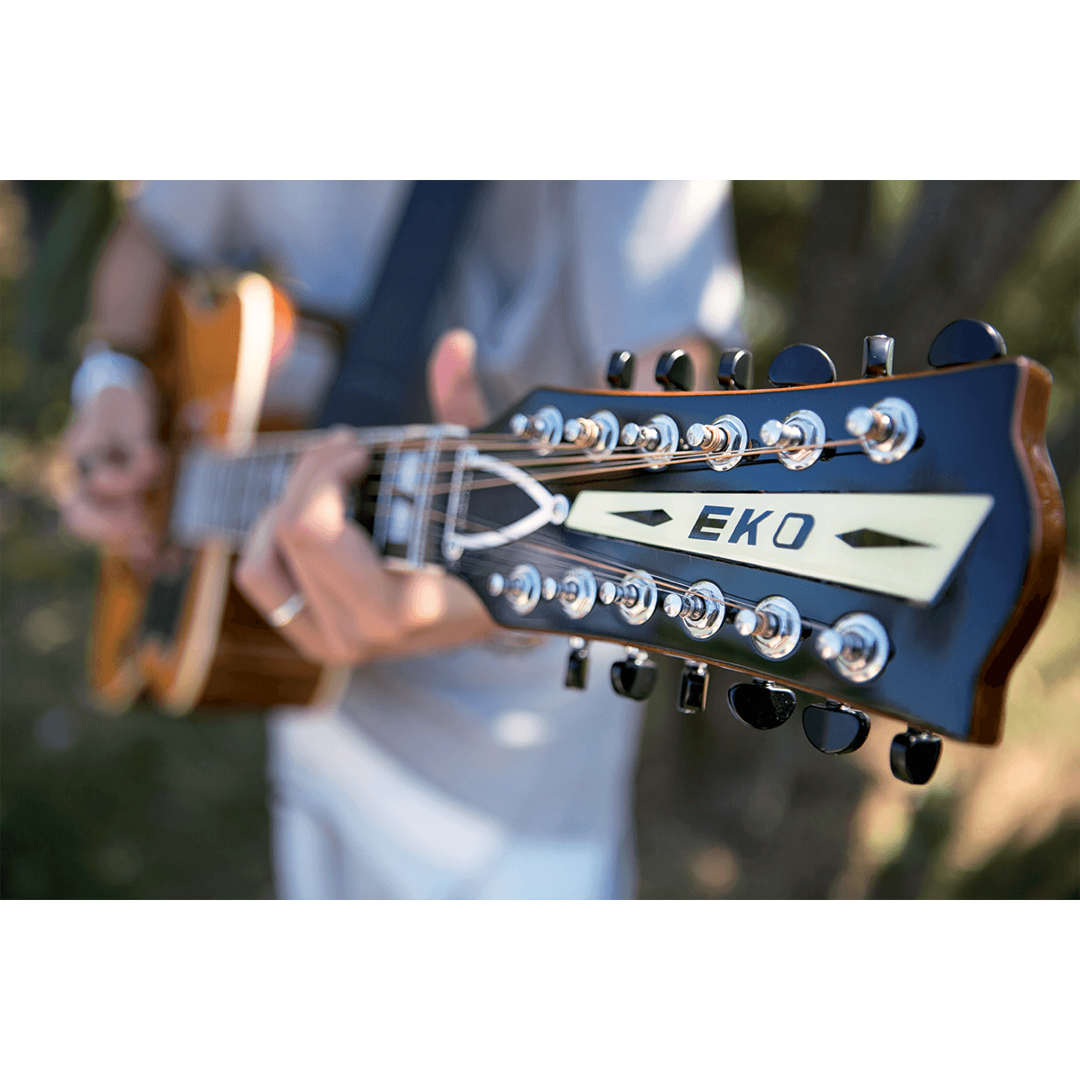12 String Ranger VR XII by Eko | Dreadnought | Fishman Sonitone Preamp With Volume and Tone Control | Natural