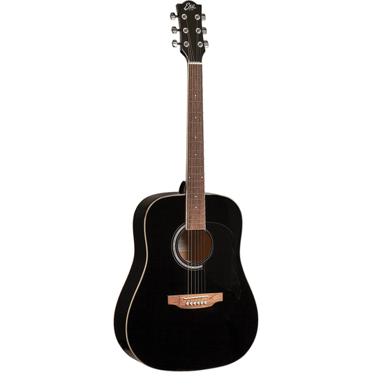 Ranger 6 Black by Eko Guitars | Dreadnought Guitar