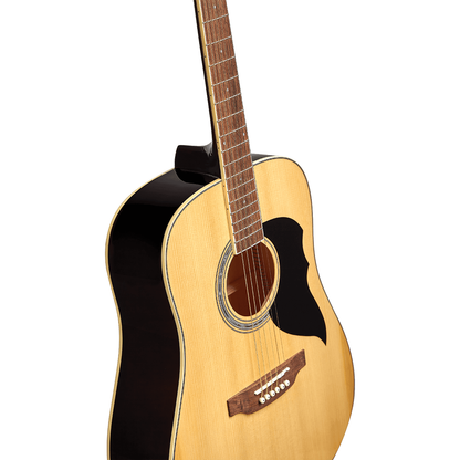 Ranger 6 Natural by Eko Guitars | Dreadnought Guitar