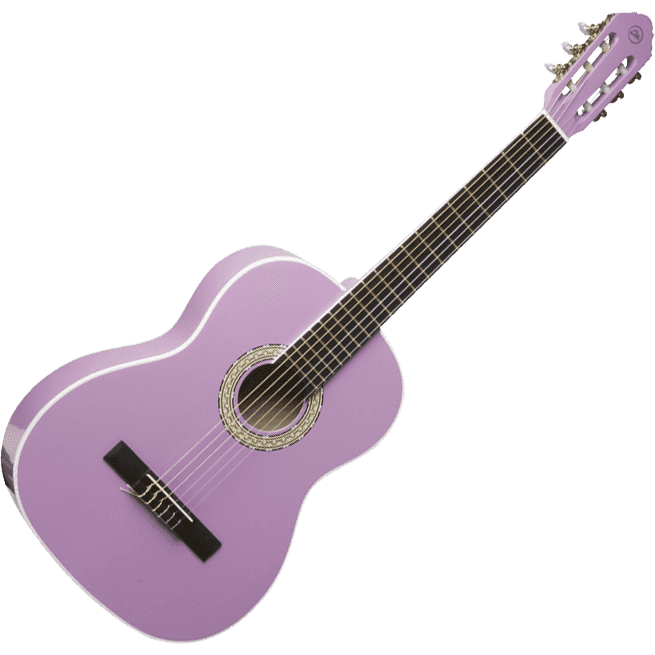 Eko CS-10 Violet | 4/4 Classical Guitar by Eko Guitars, Gig Bag Included